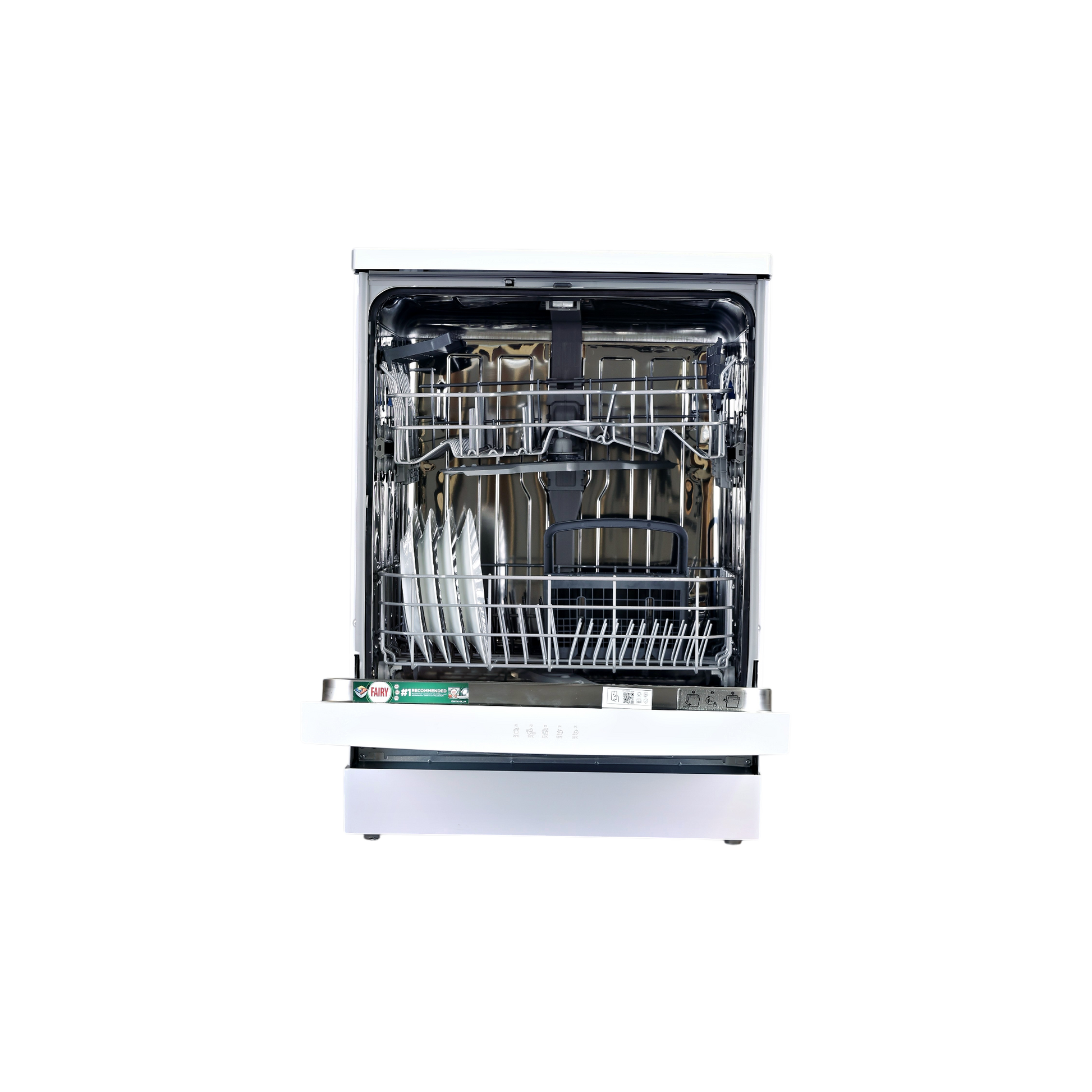 Lave-Vaisselle Pose Libre 14 Cvts Reconditionné BEKO BDFN15D431W : vue de l'intérieur