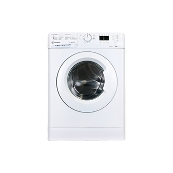 Lave-Linge Hublot 8 kg Reconditionné INDESIT MTWA 81283 W EU : vue de face