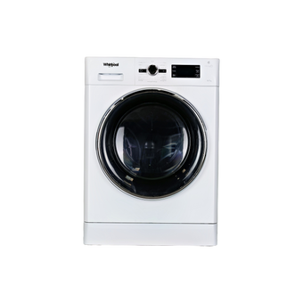 Lave-Linge Sechant 9 kg Reconditionné WHIRLPOOL FWDG97168BXFR : vue de face