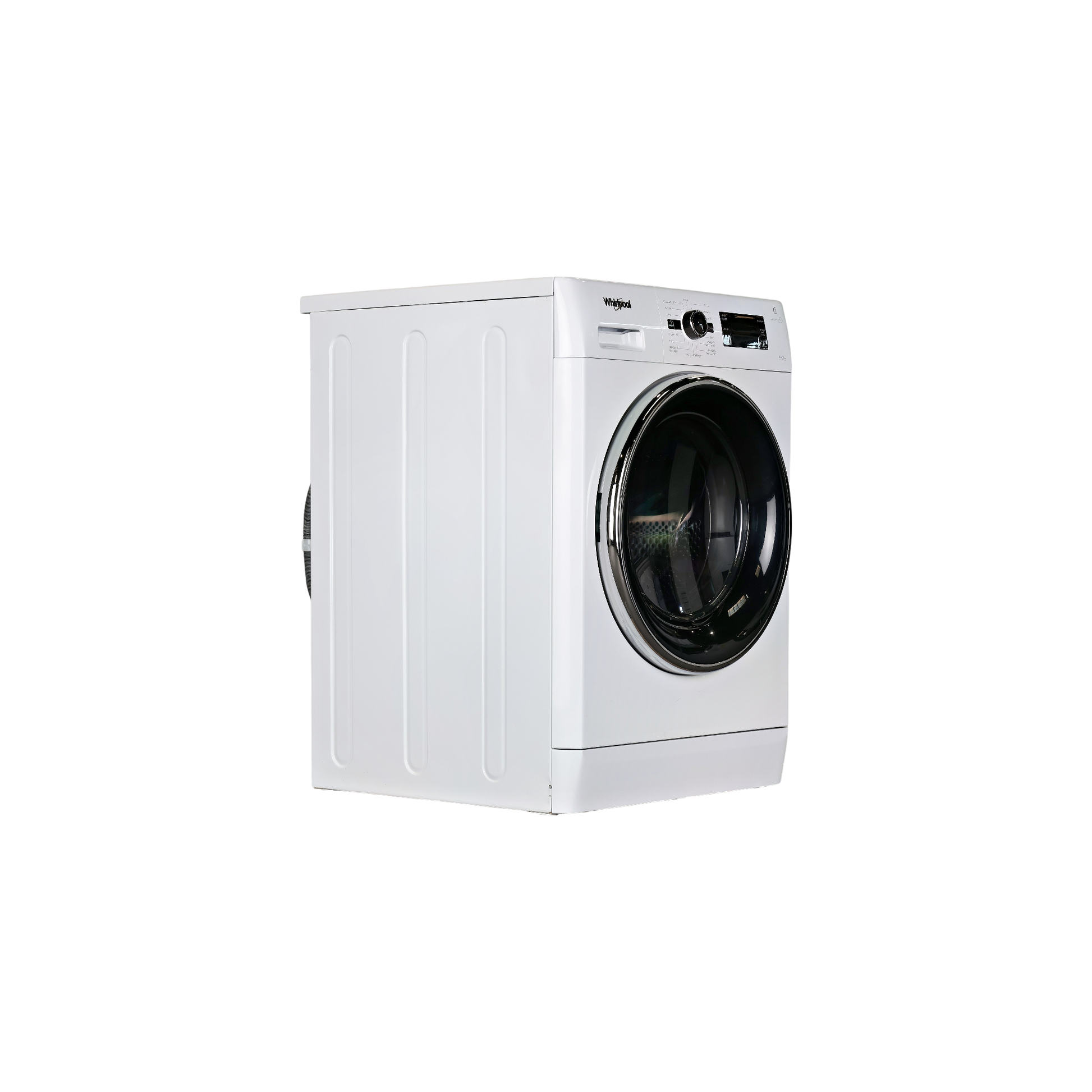 Lave-Linge Sechant 9 kg Reconditionné WHIRLPOOL FWDG97168BXFR : vue du côté droit