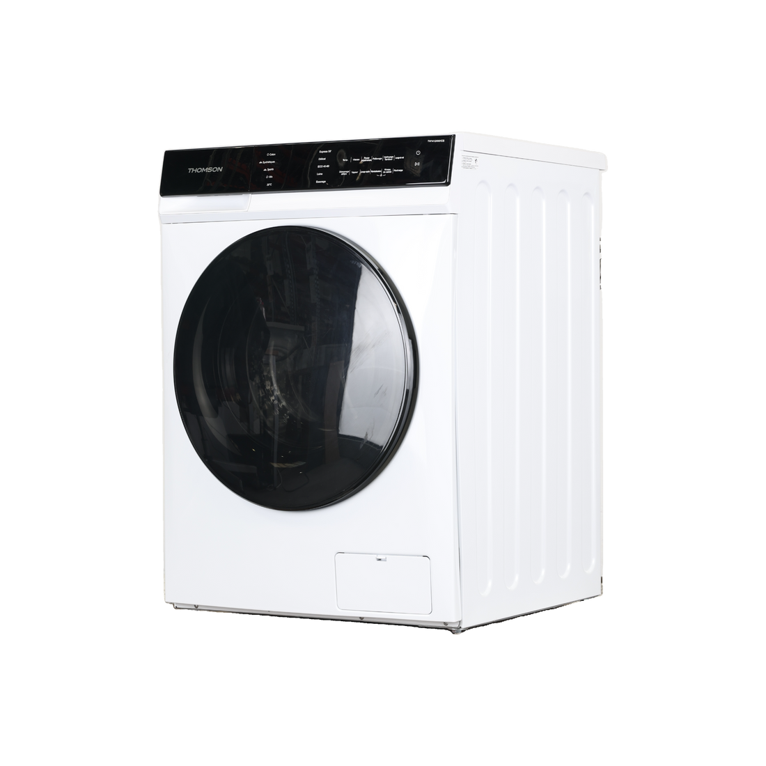 Lave-Linge Hublot 12 kg Reconditionné THOMSON TW1412AWHCS : vue du côté gauche