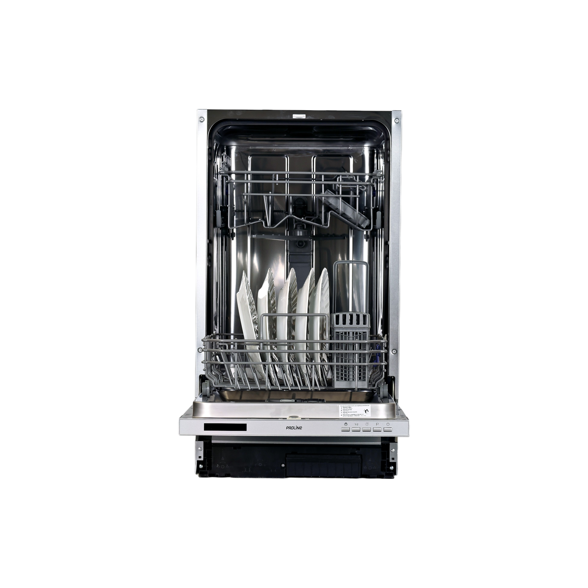Lave-Vaisselle Encastrable 10 Cvts Reconditionné PROLINE PRIMO45EFULL : vue de l'intérieur