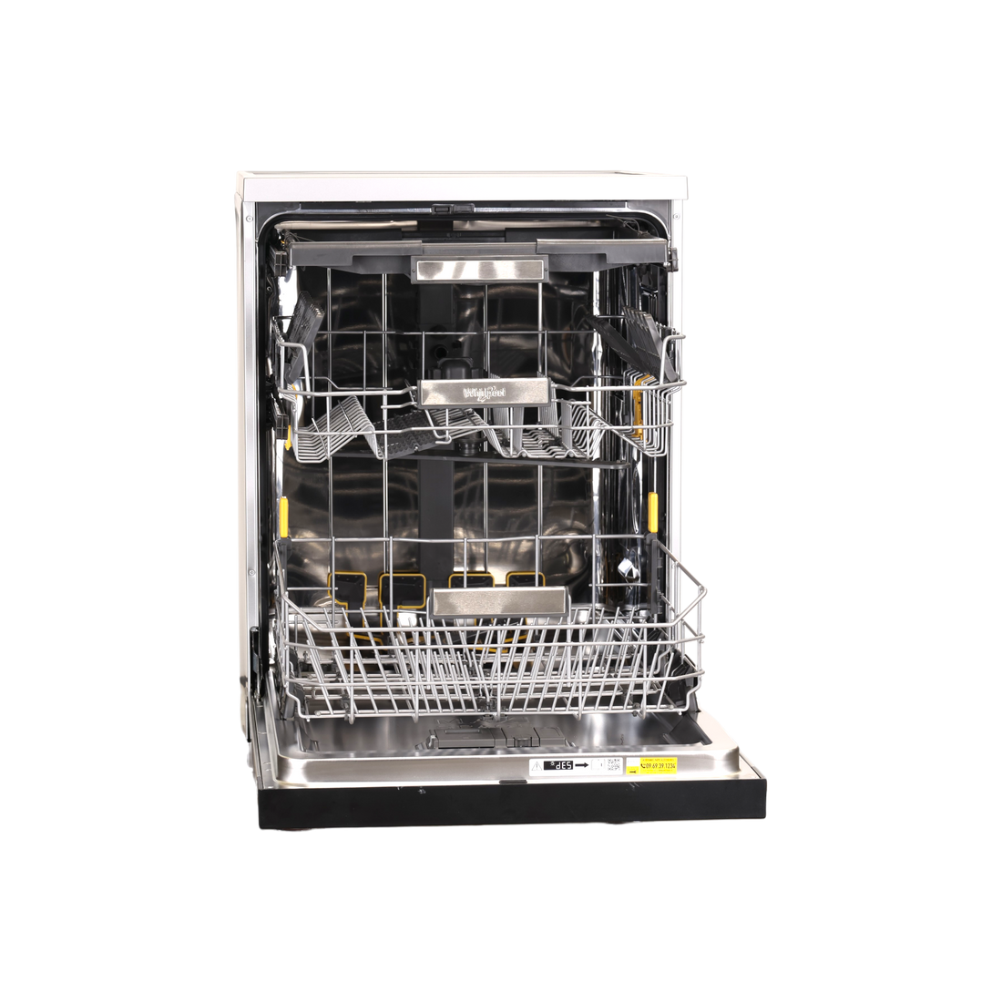 Lave-Vaisselle Pose Libre 15 Cvts Reconditionné WHIRLPOOL W7FHS41S : vue de l'intérieur