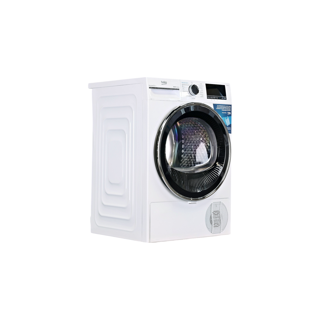 Seche-Linge Pompe À Chaleur 8 kg Reconditionné BEKO B5T48243W : vue du côté droit
