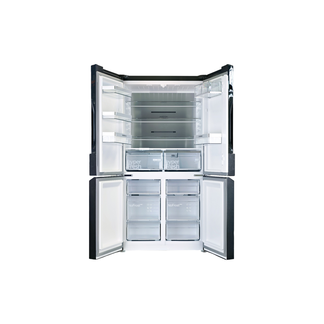 Réfrigérateur Multi-Portes 605 L Reconditionné SIEMENS KF96NAXEA : vue de l'intérieur