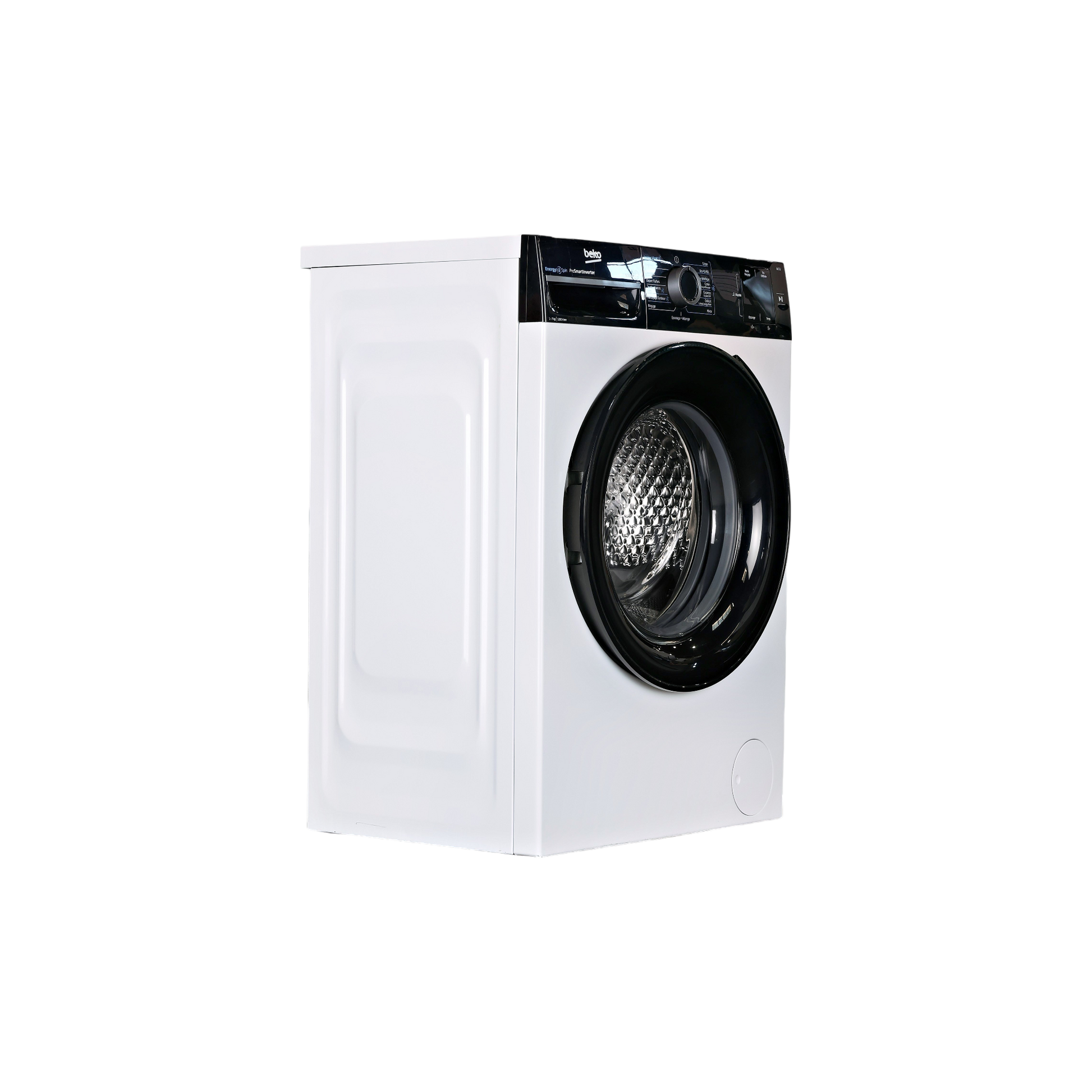 Lave-Linge Hublot 8 kg Reconditionné BEKO BM34WFU48411 : vue du côté droit