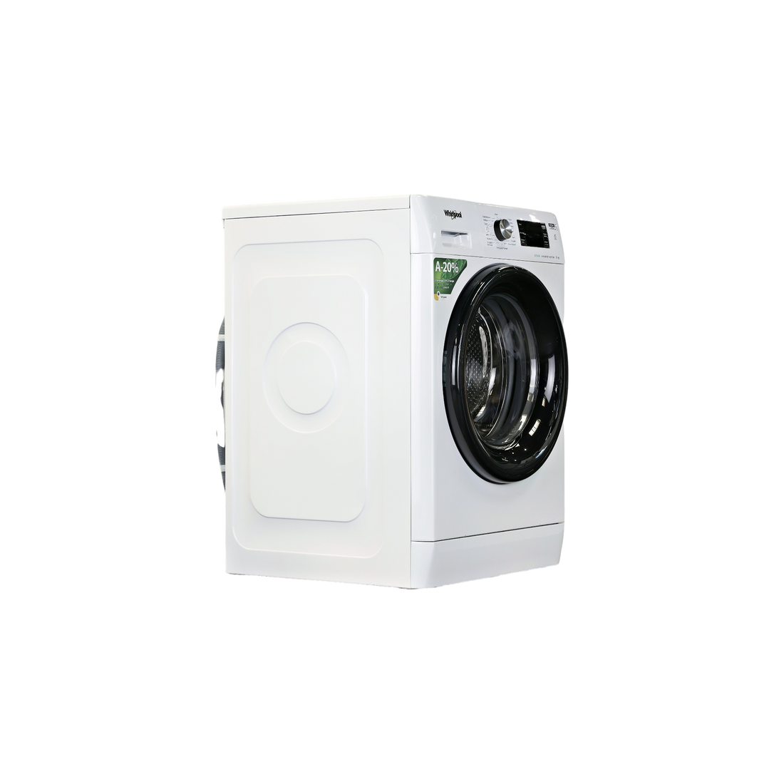Lave-Linge Hublot 9 kg Reconditionné WHIRLPOOL FFBB9489BVFR : vue du côté droit