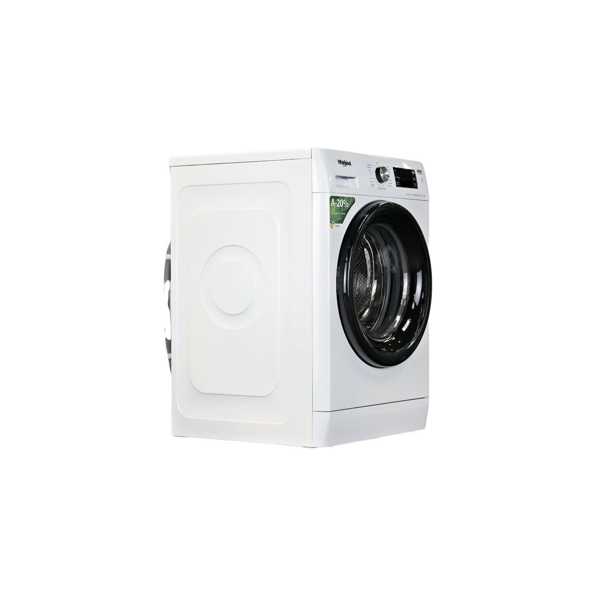 Lave-Linge Hublot 9 kg Reconditionné WHIRLPOOL FFBB9489BVFR : vue du côté droit
