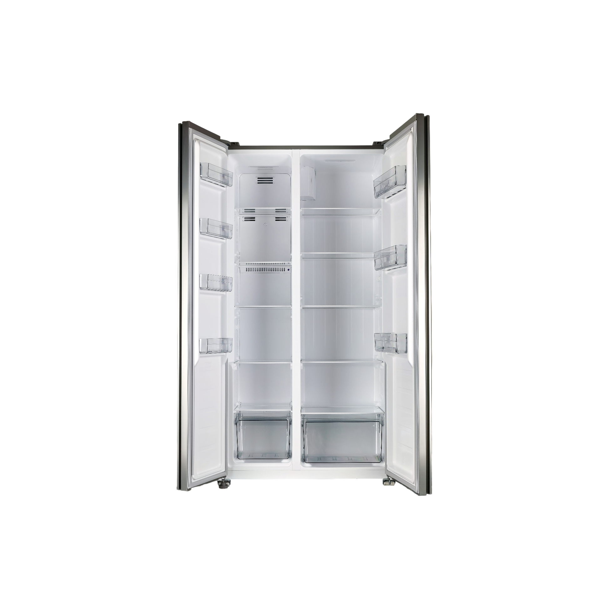 Réfrigérateur Américain 442 L Reconditionné ESSENTIEL B ERAVE180-90V3 : vue de l'intérieur