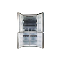 Réfrigérateur Multi-Portes 606 L Reconditionné HISENSE RQ731N4WI1 : vue de l'intérieur