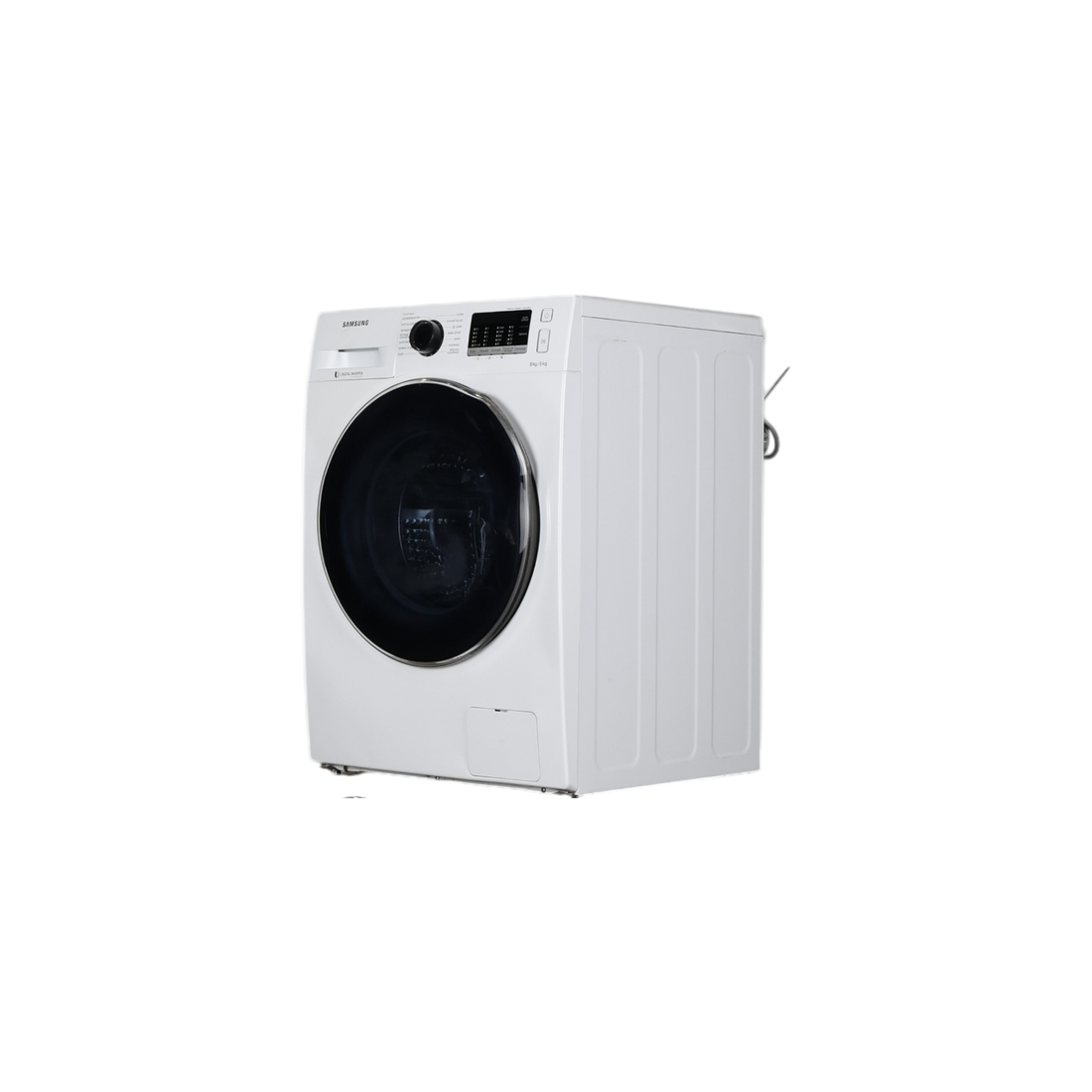 Lave-Linge Sechant 8 kg Reconditionné SAMSUNG WD80J5430AW : vue du côté gauche