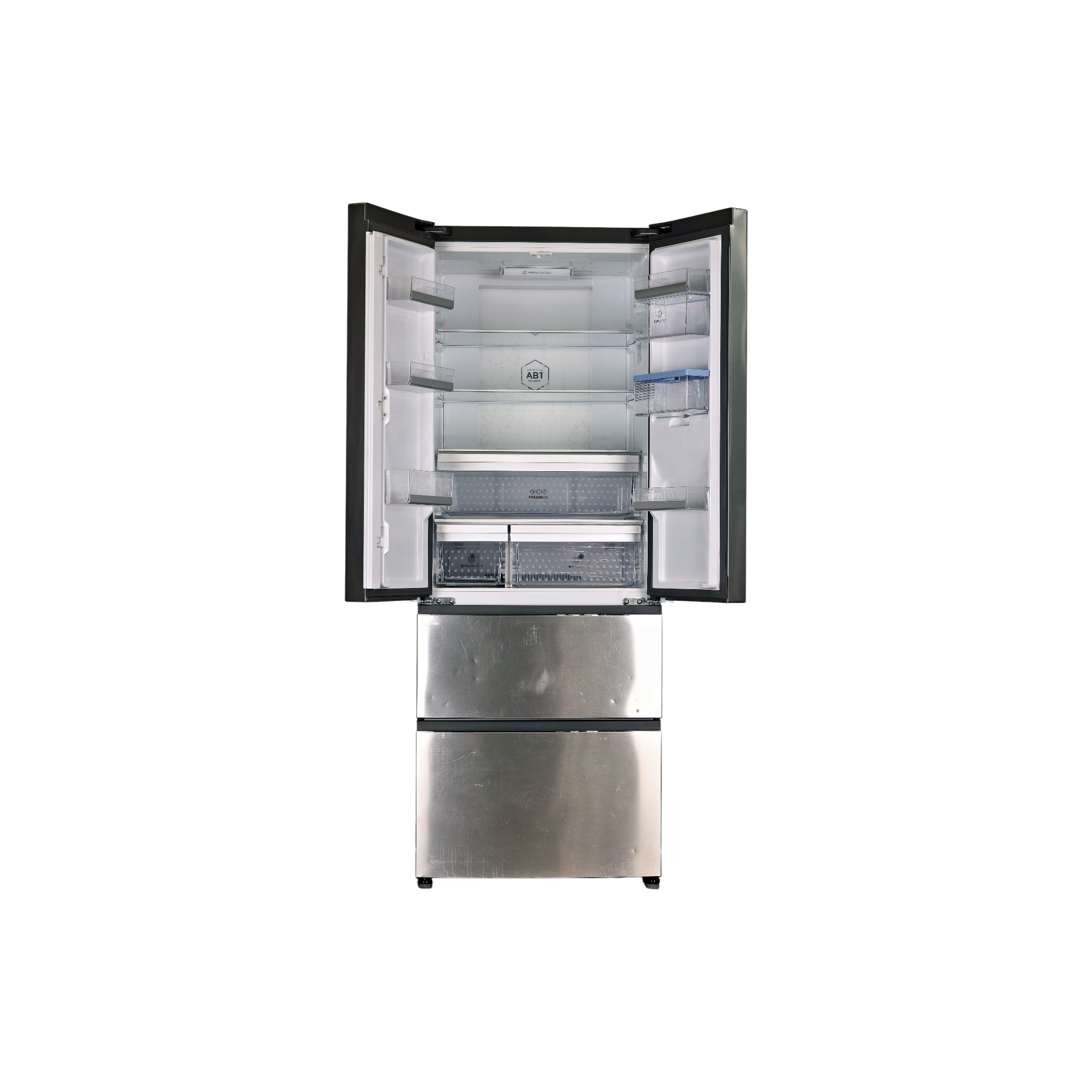 Réfrigérateur Multi-Portes 458 L Reconditionné HAIER B3FE742CMJW : vue de l'intérieur