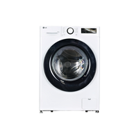 Lave-Linge Sechant 9 kg Reconditionné LG F964R35WR : vue de face