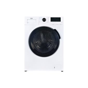 Lave-Linge Sechant 7 kg Reconditionné BEKO HTE7614YBST : vue de face