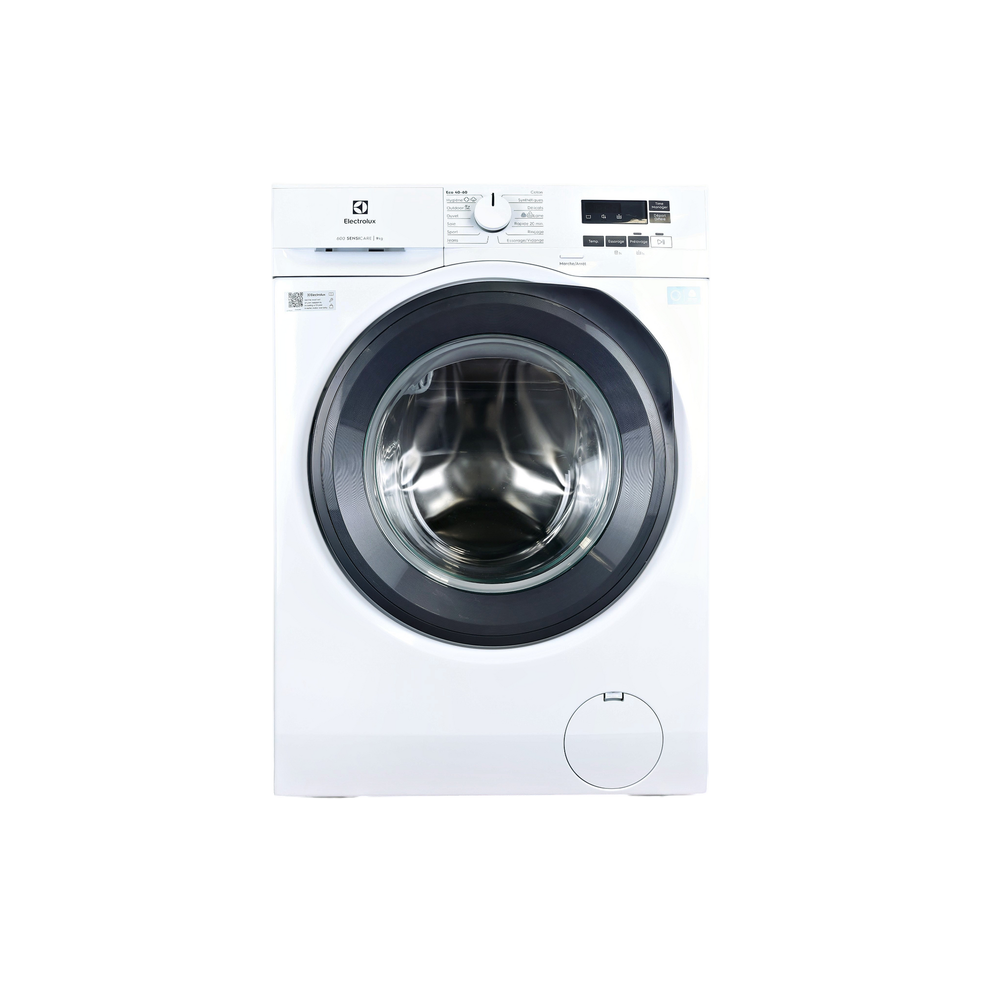 Lave-Linge Hublot 9 kg Reconditionné ELECTROLUX EWFI6194O2DA : vue de face