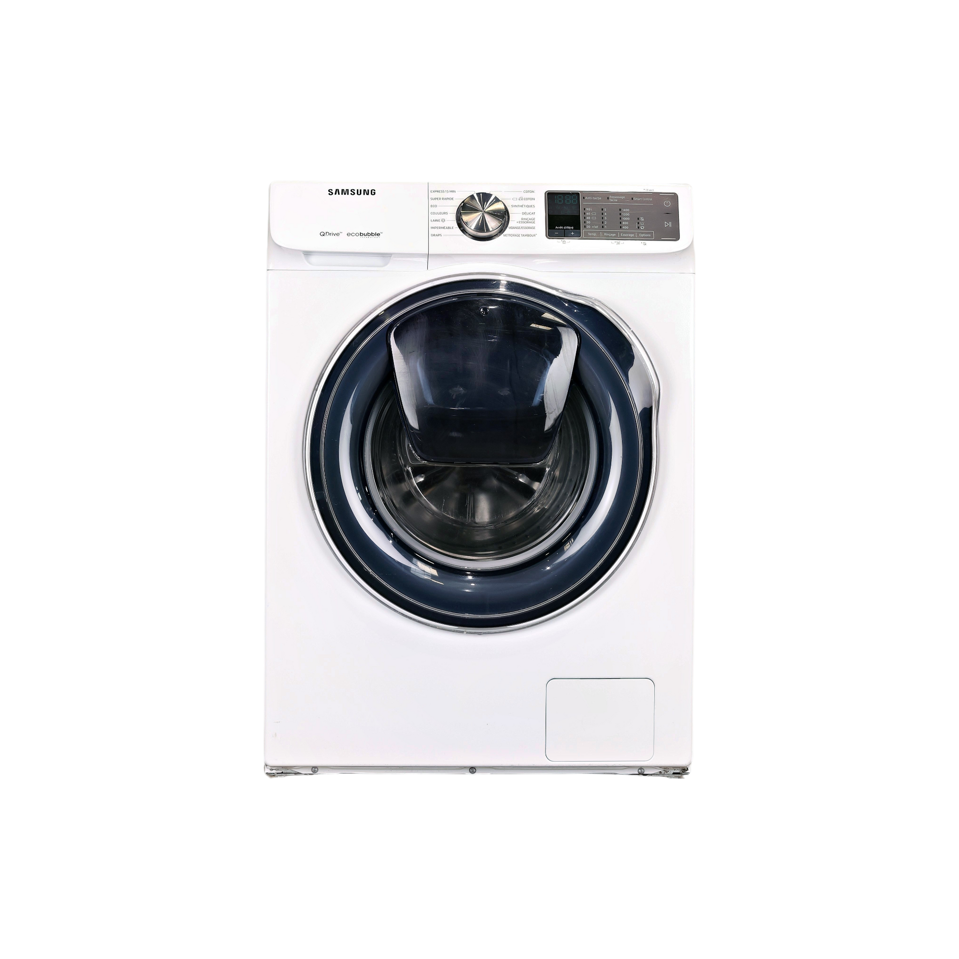 Lave-Linge Hublot 9 kg Reconditionné SAMSUNG WW90M645OPW : vue de face
