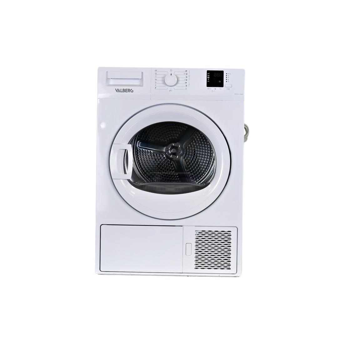 Seche-Linge Pompe À Chaleur 8 kg Reconditionné VALBERG DHP 8 A++ W205T : vue de face