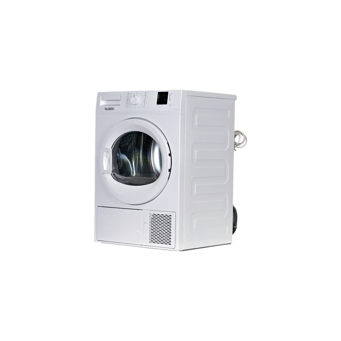 Seche-Linge Pompe À Chaleur 8 kg Reconditionné VALBERG DHP 8 A++ W205T : vue du côté gauche