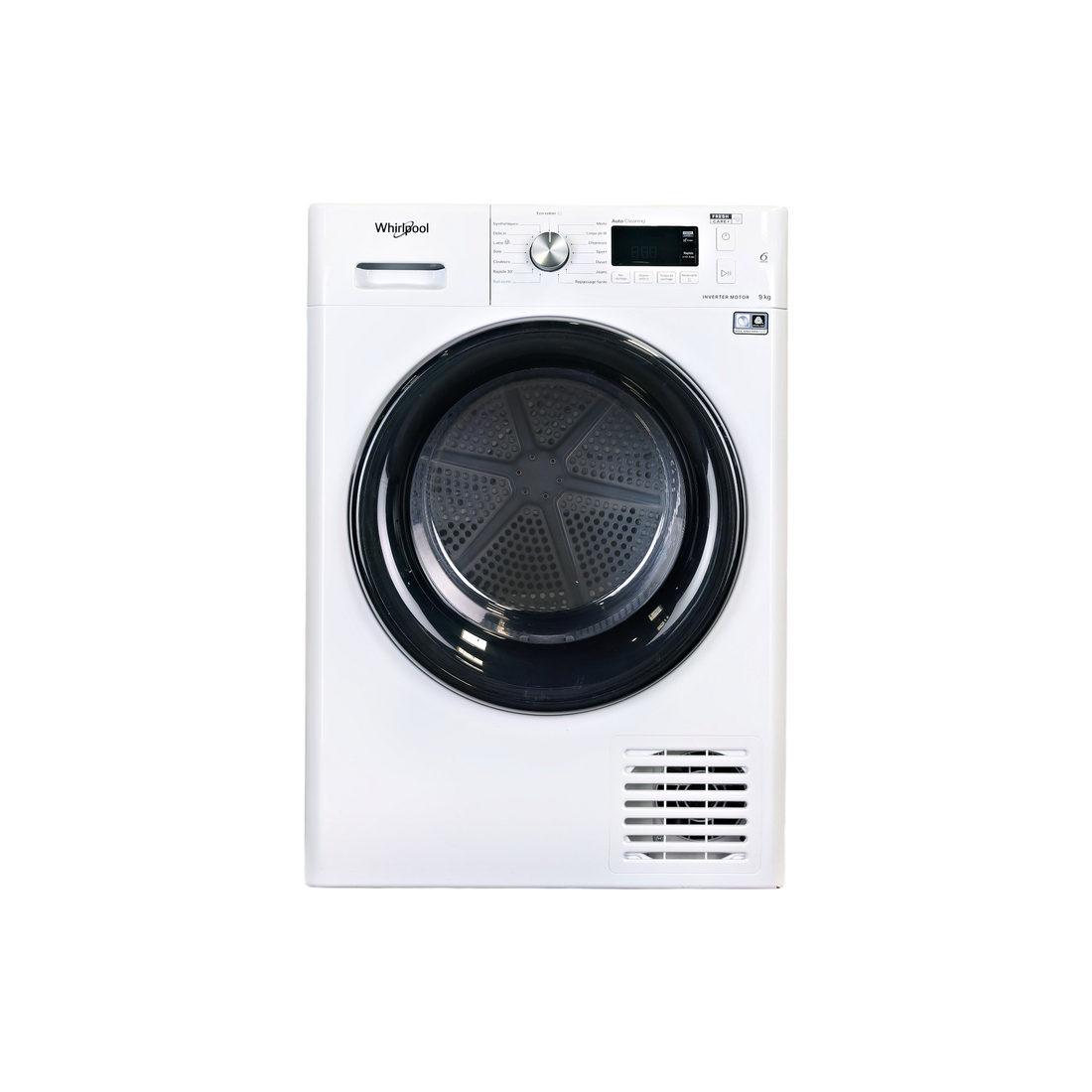 Seche-Linge Pompe À Chaleur 9 kg Reconditionné WHIRLPOOL FFTBM119X2BYFR : vue de face