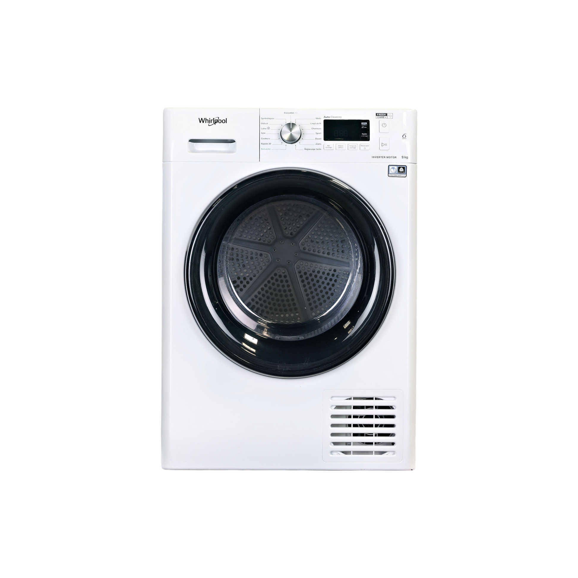 Seche-Linge Pompe À Chaleur 9 kg Reconditionné WHIRLPOOL FFTBM119X2BYFR : vue de face
