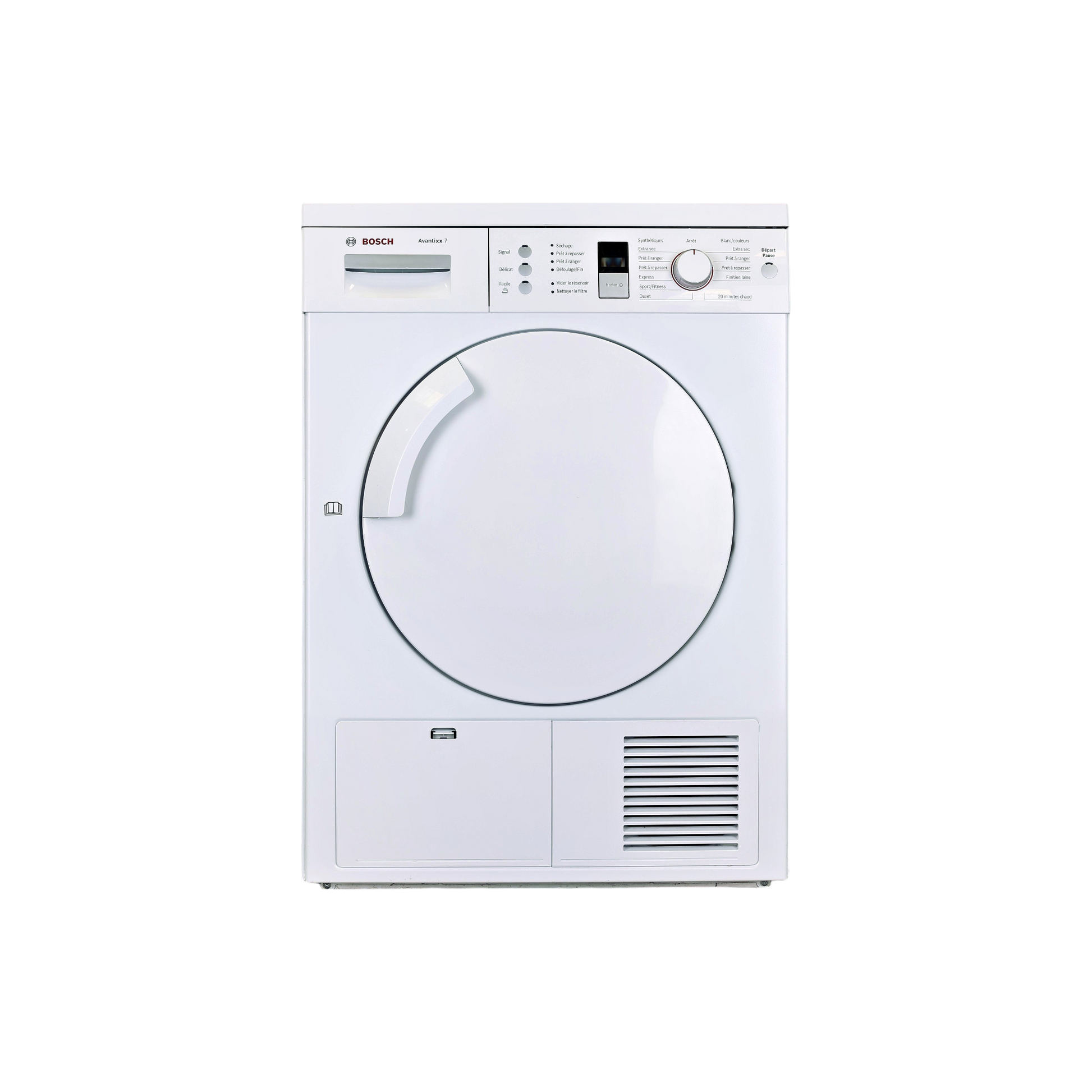 Seche-Linge Condensation 7 kg Reconditionné BOSCH WTE84305FF : vue de face