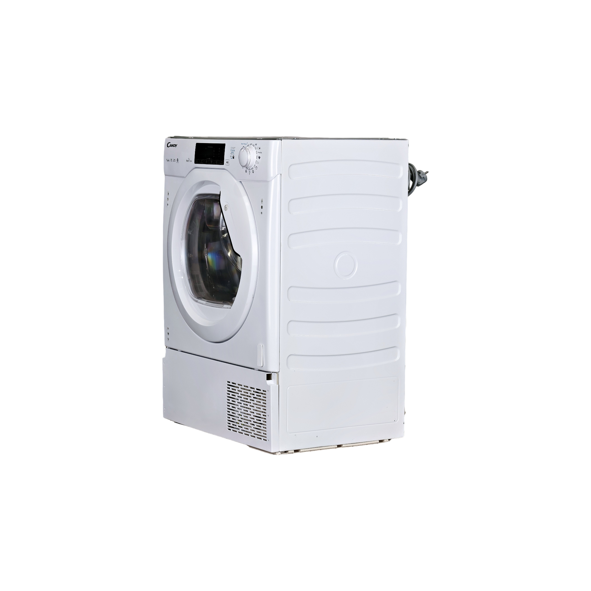 Seche-Linge Pompe À Chaleur 7 kg Reconditionné CANDY CBTD7A1TE-S : vue du côté gauche