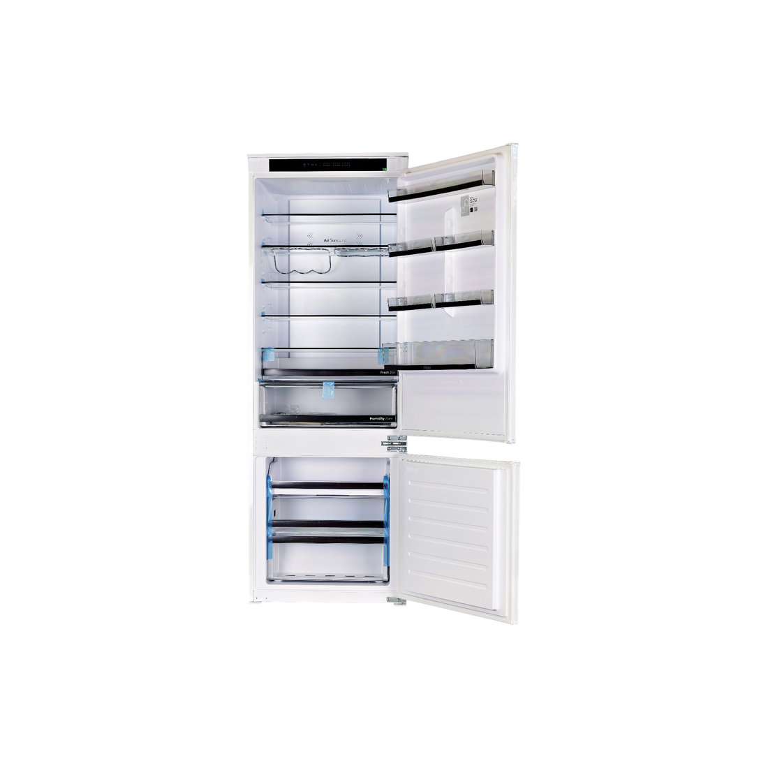 Réfrigérateur Encastrable 364 L Reconditionné HAIER HBW5719E : vue de l'intérieur