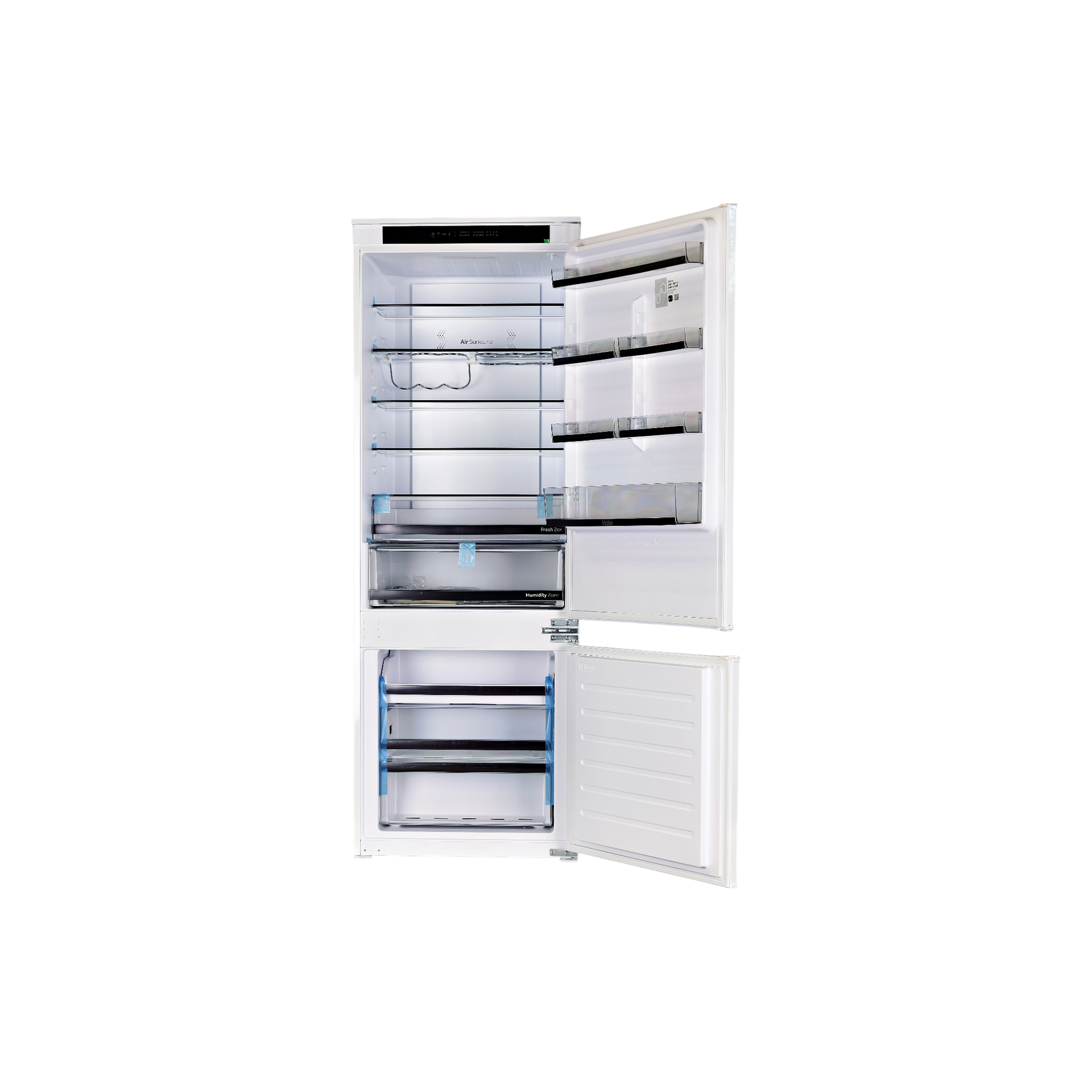 Réfrigérateur Encastrable 364 L Reconditionné HAIER HBW5719E : vue de l'intérieur