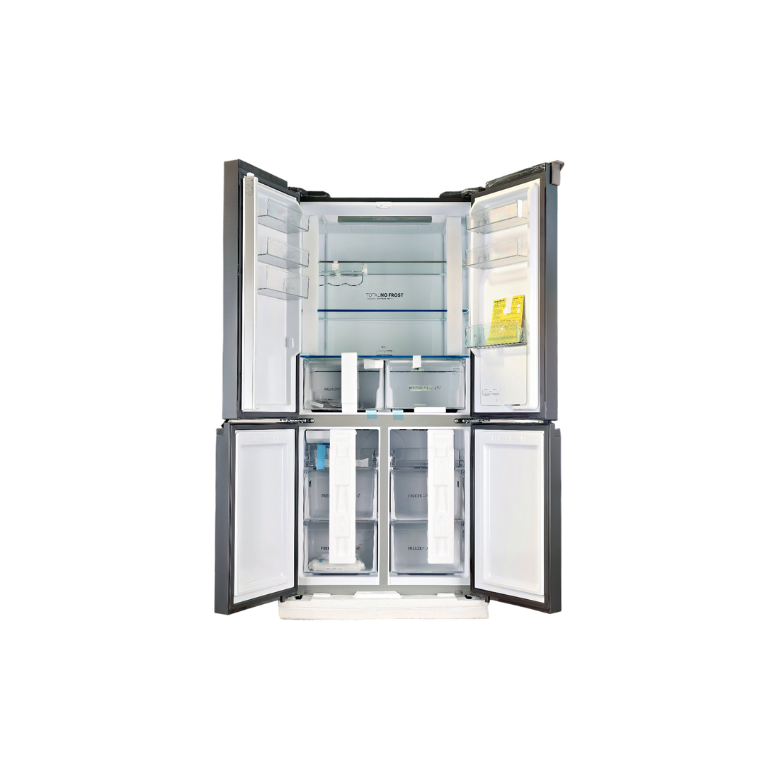 Réfrigérateur Multi-Portes 525 L Reconditionné HAIER HCR5919EHMB : vue de l'intérieur