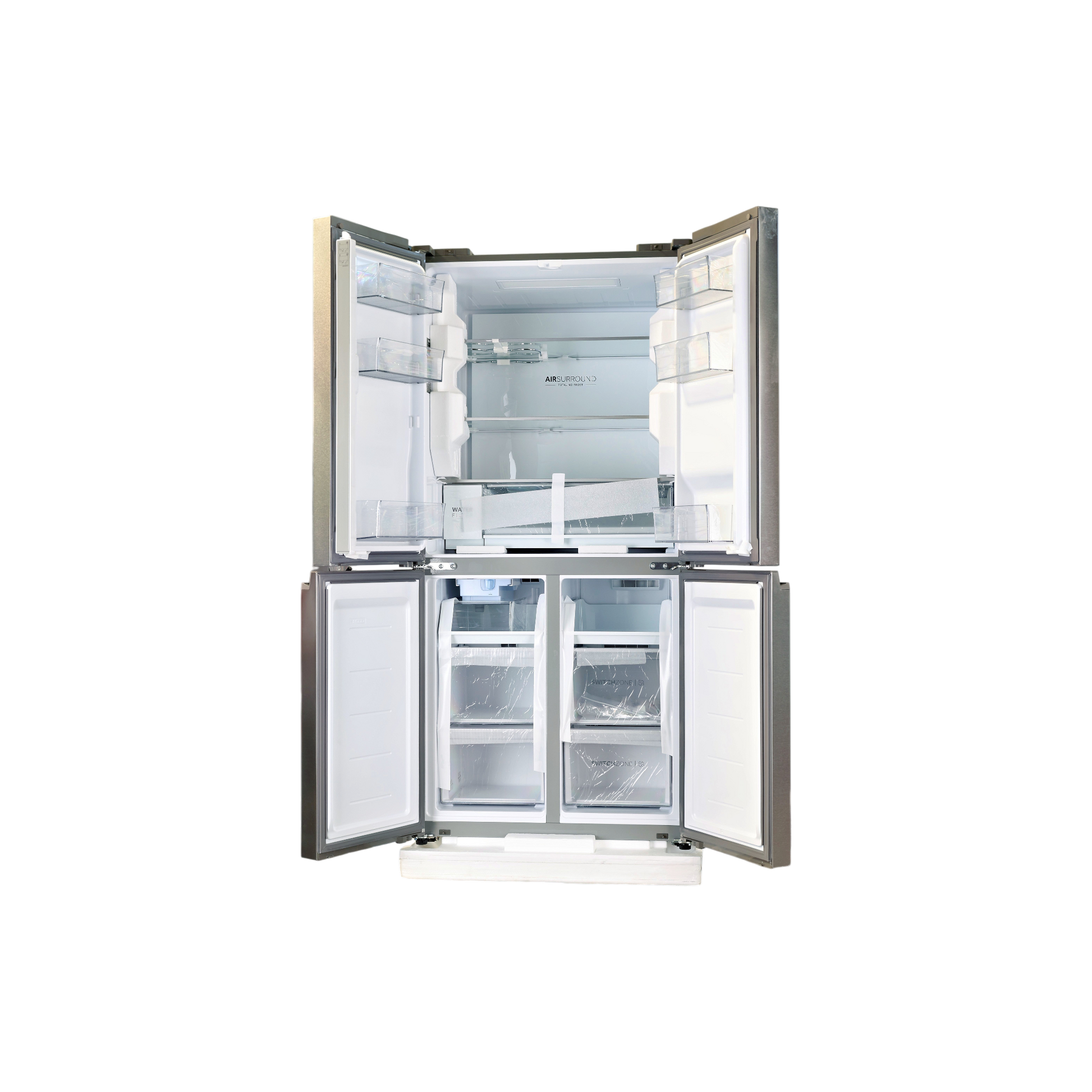 Réfrigérateur Multi-Portes 504 L Reconditionné HAIER HCW58F18EHMP : vue de l'intérieur