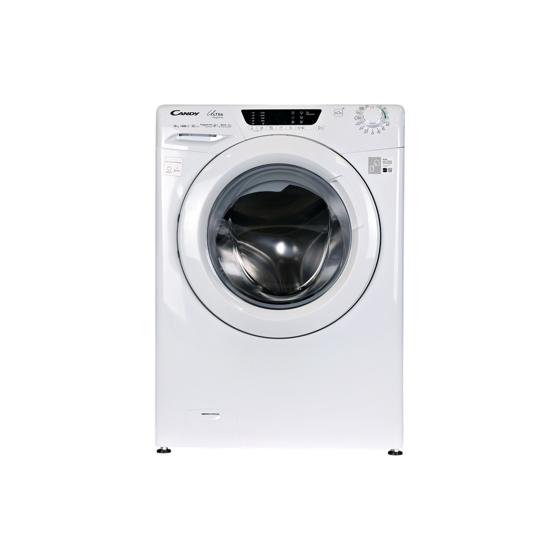 Lave-Linge Hublot 10 kg Reconditionné CANDY HES14104TWM6/1-S : vue de face