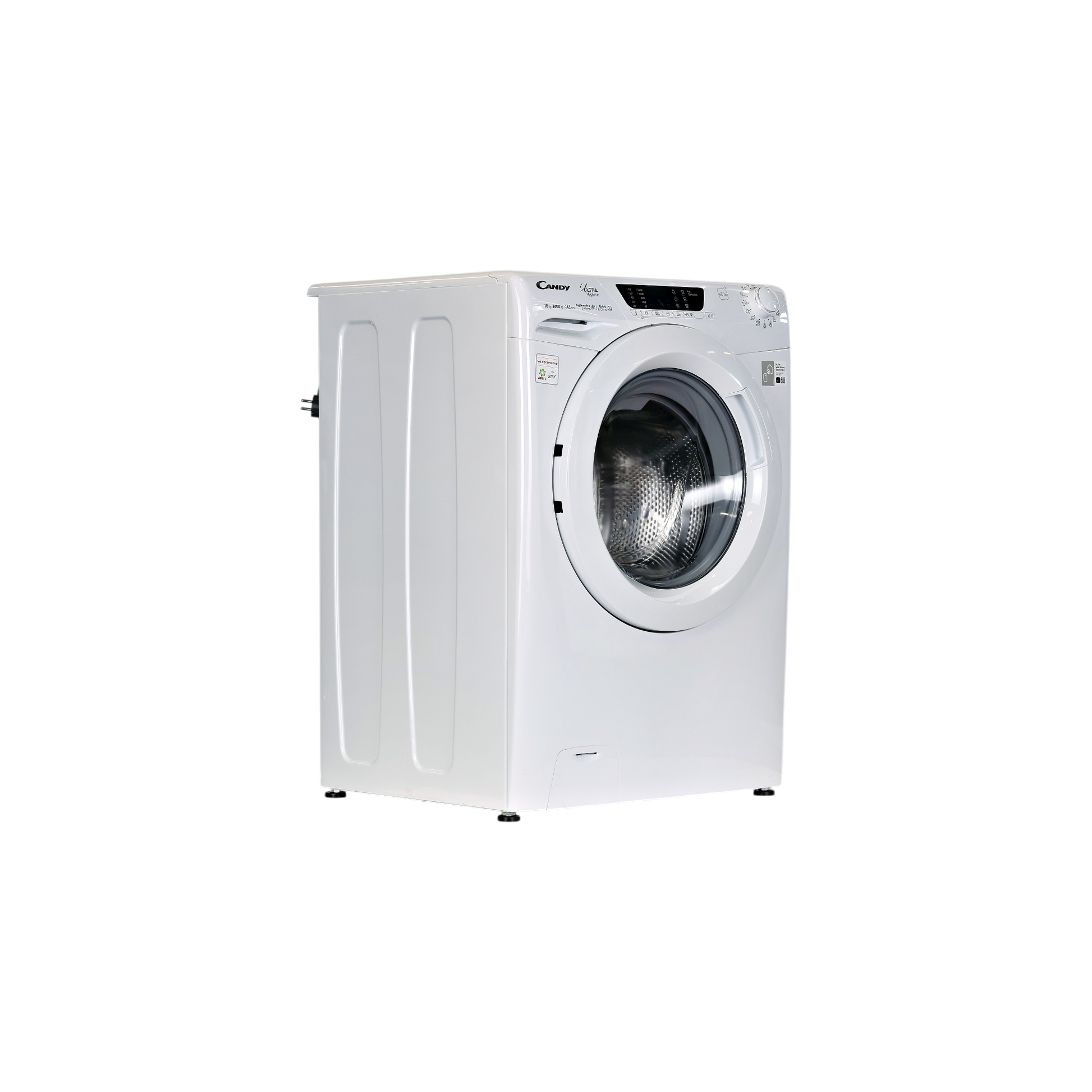 Lave-Linge Hublot 10 kg Reconditionné CANDY HES14104TWM6/1-S : vue du côté droit