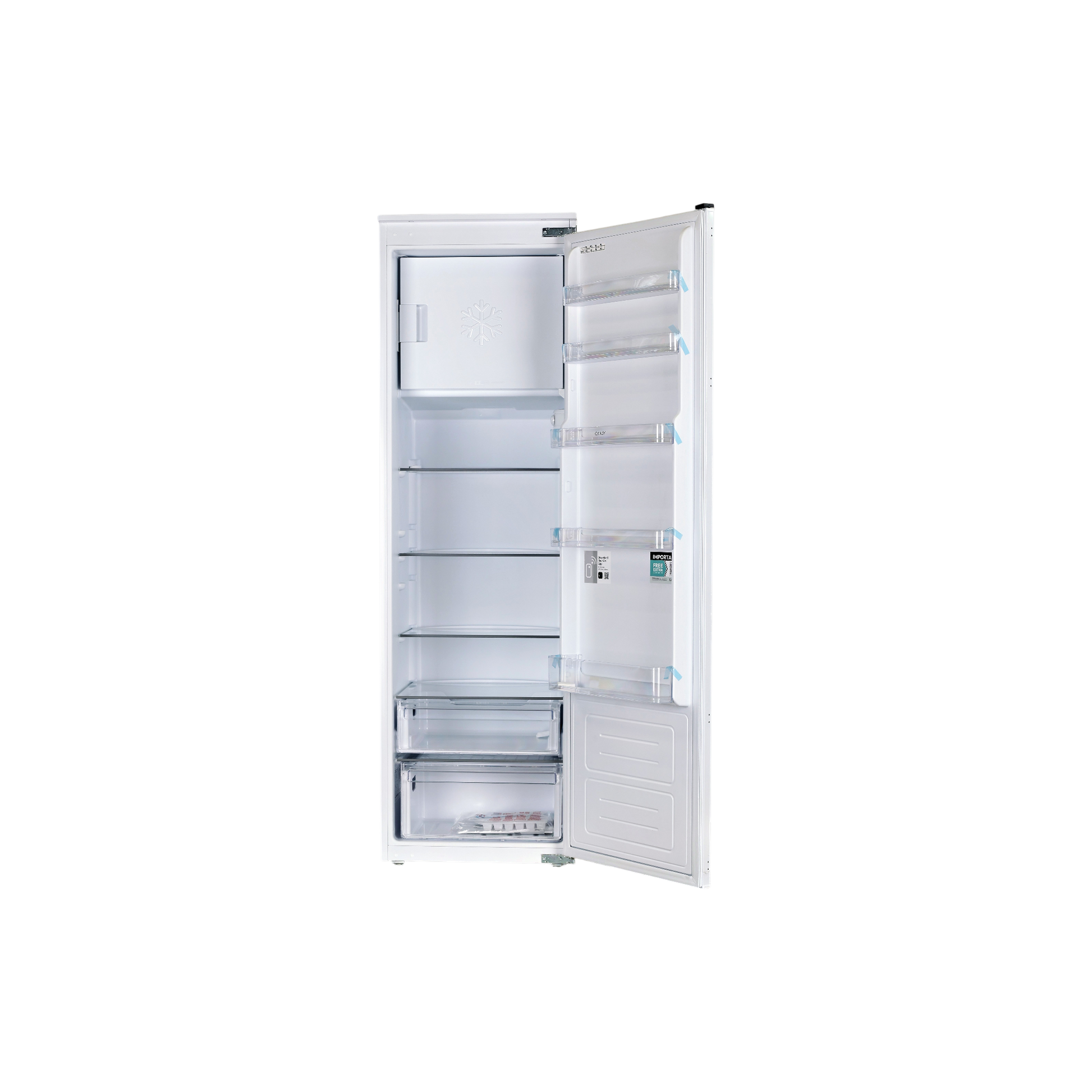 Réfrigérateur Encastrable 286 L Reconditionné CANDY CM4S518EW : vue de l'intérieur