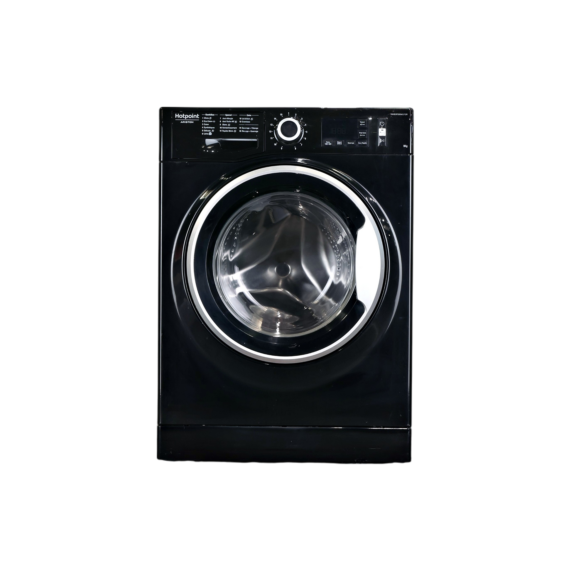 Lave-Linge Hublot 9 kg Reconditionné HOTPOINT NM11 946 BS A FR : vue de face
