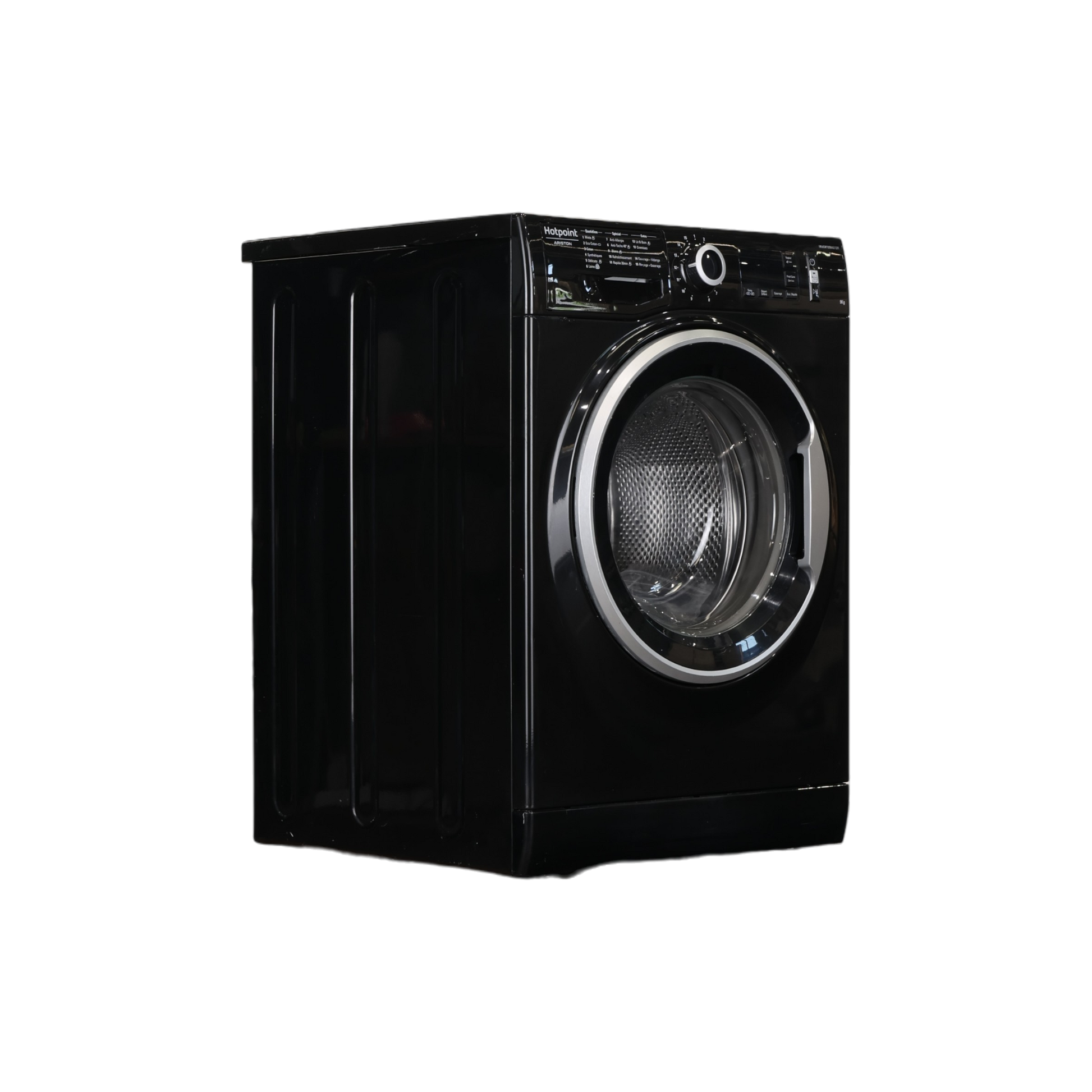 Lave-Linge Hublot 9 kg Reconditionné HOTPOINT NM11 946 BS A FR : vue du côté droit