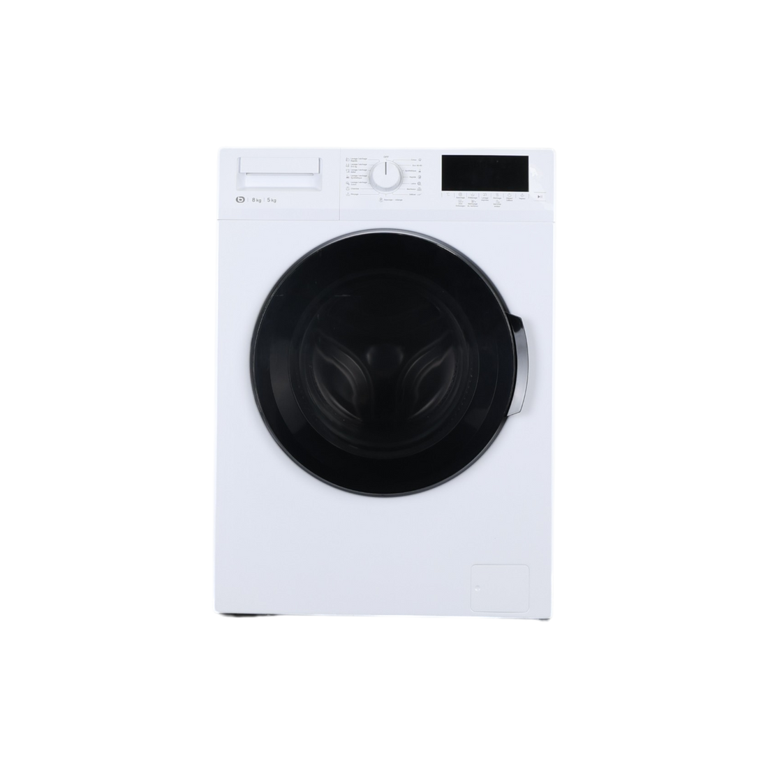 Lave-Linge Sechant 8 kg Reconditionné ESSENTIEL B ELS85-1B : vue de face