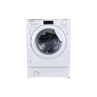 Lave-Linge Sechant 8 kg Reconditionné CANDY CBD485D1E/1-S : vue de face