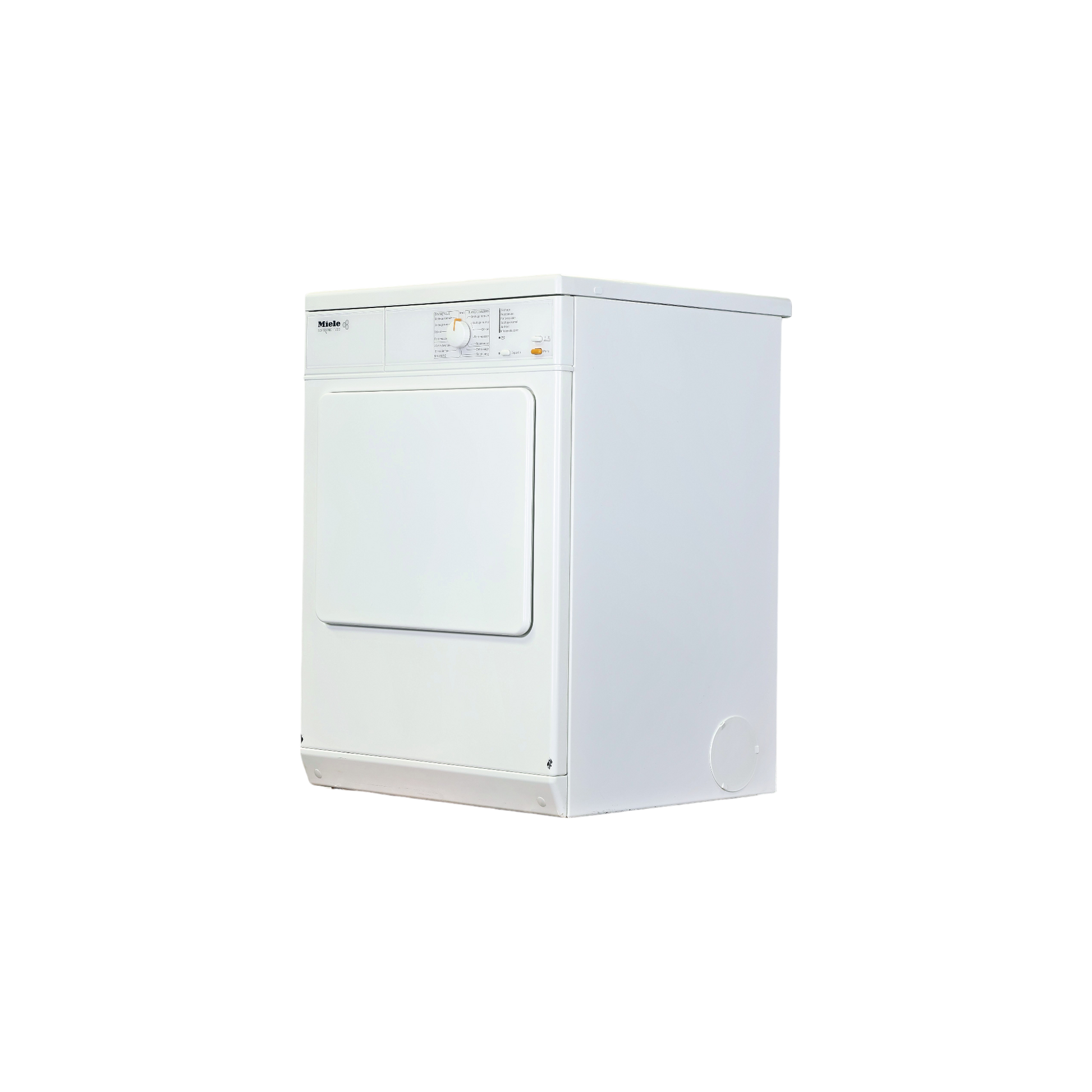 Seche-Linge Evacuation 5 kg Reconditionné MIELE T4122 : vue du côté gauche