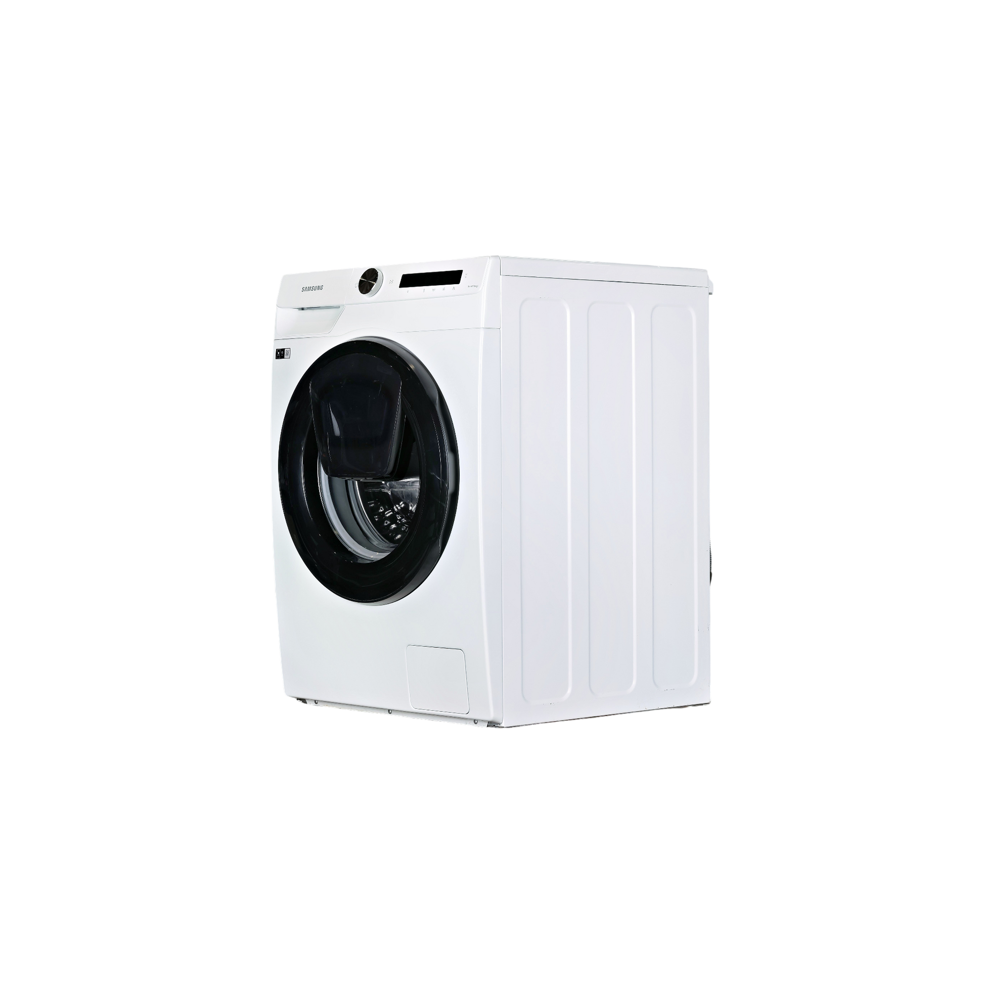 Lave-Linge Hublot 10.5 kg Reconditionné SAMSUNG WW10T554DAW : vue du côté gauche