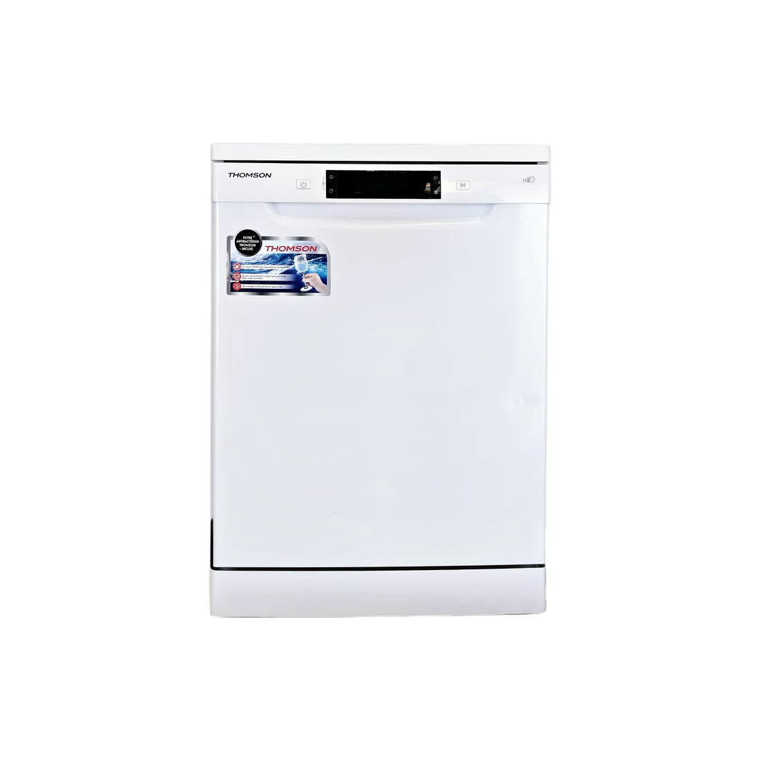 Lave-Vaisselle Pose Libre 14 Cvts Reconditionné THOMSON TDW6045BWH : vue de face
