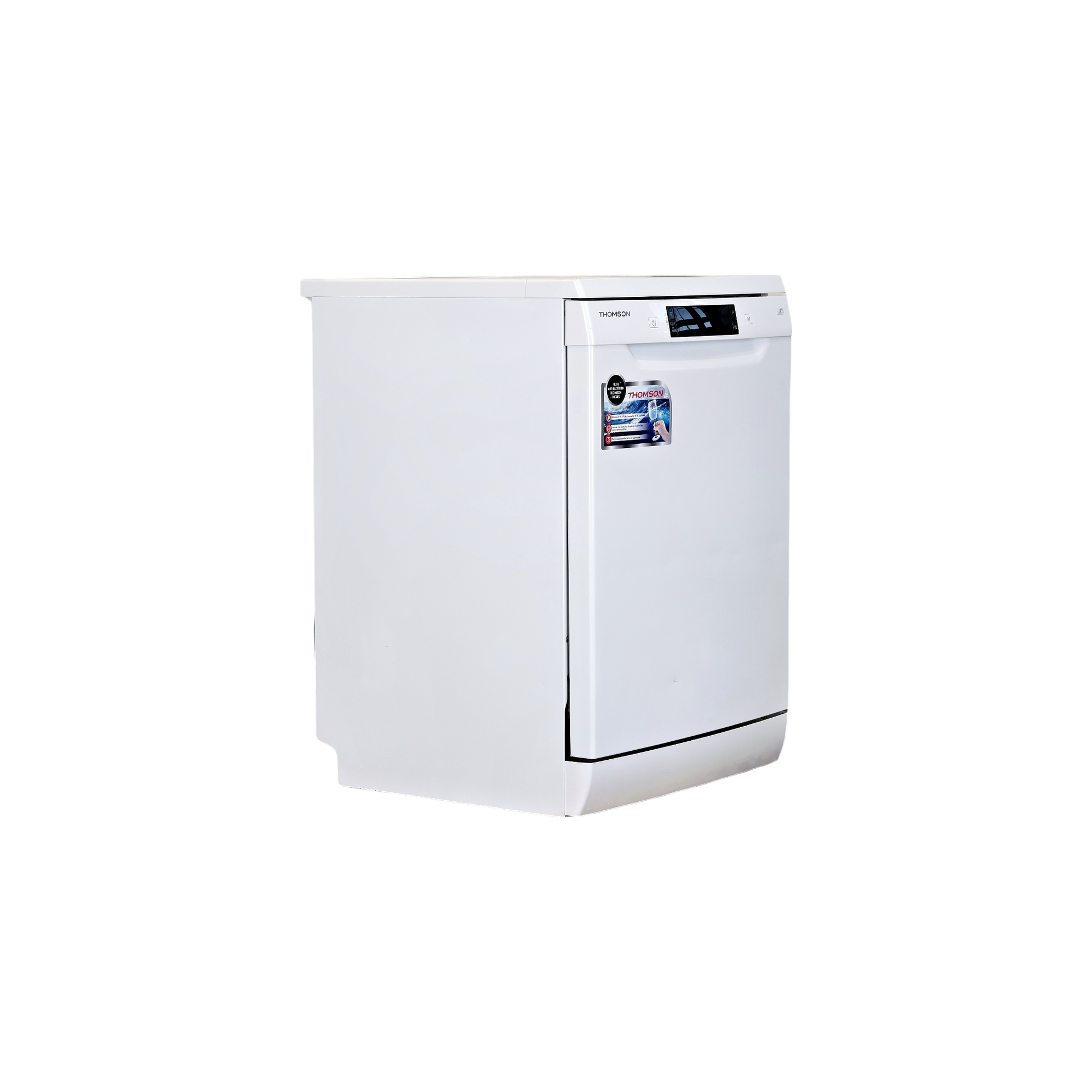 Lave-Vaisselle Pose Libre 14 Cvts Reconditionné THOMSON TDW6045BWH : vue du côté droit