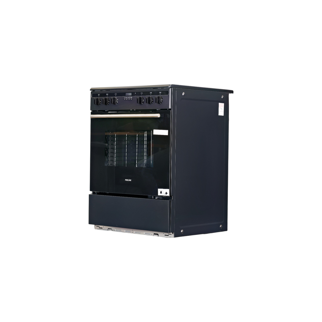 Cuisinière À Induction  Reconditionné PROLINE P602IMCIBK : vue du côté gauche