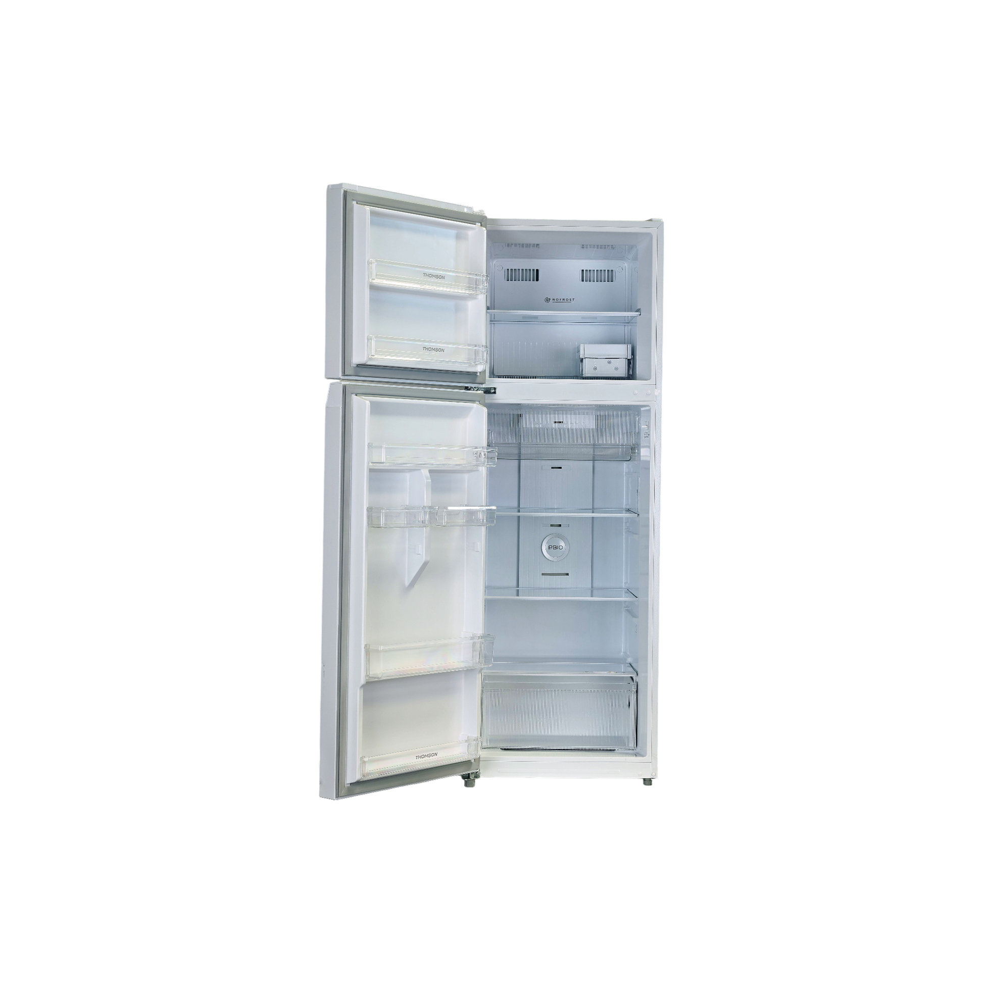 Réfrigérateur Avec Congélateur 338 L Reconditionné THOMSON THD316NFWH : vue de l'intérieur