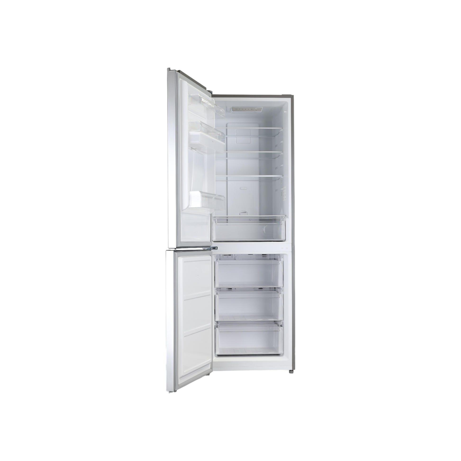 Réfrigérateur Avec Congélateur 325 L Reconditionné PROLINE PLC325WDNFSL : vue de l'intérieur