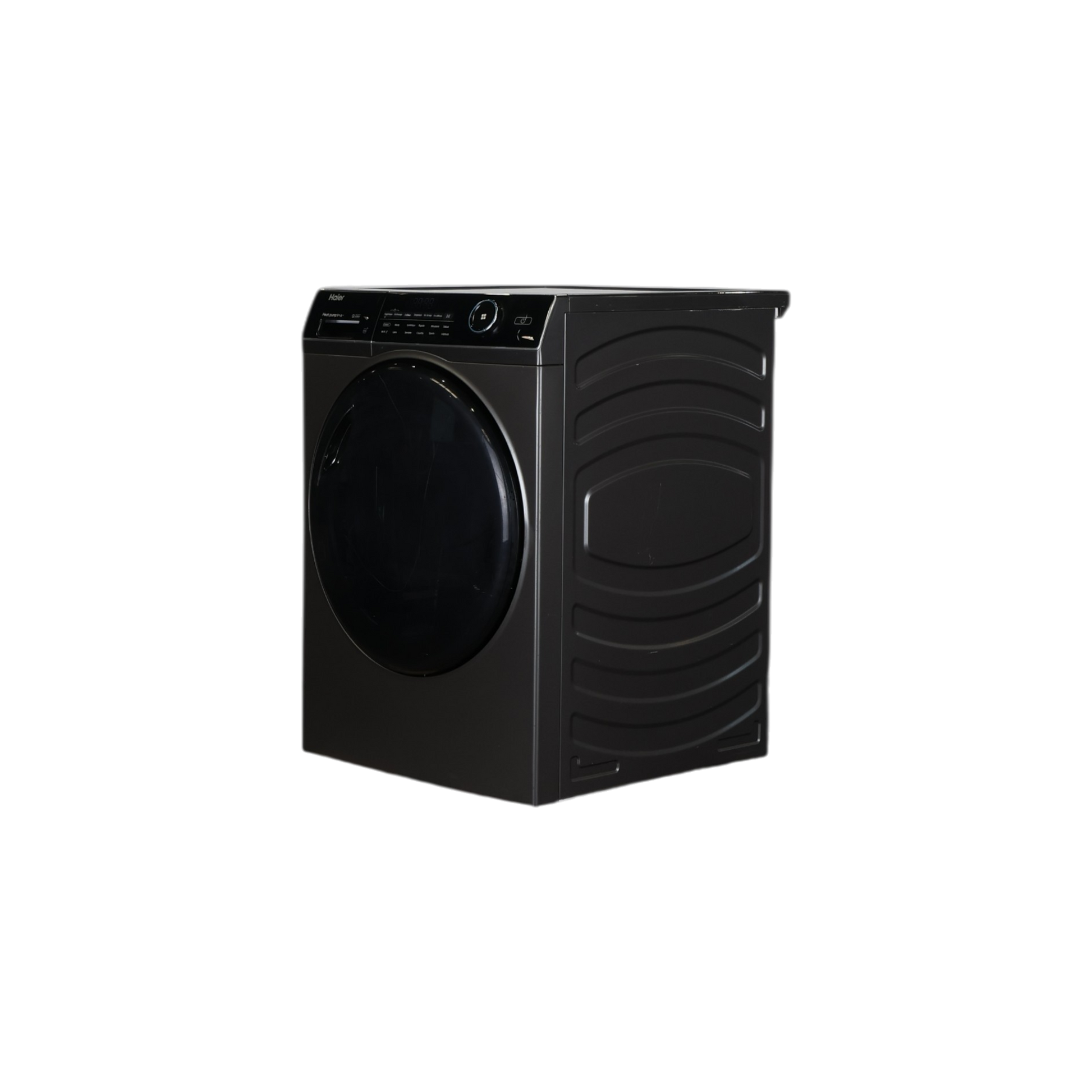 Seche-Linge Pompe À Chaleur 9 kg Reconditionné HAIER HD90-A2959S : vue du côté gauche