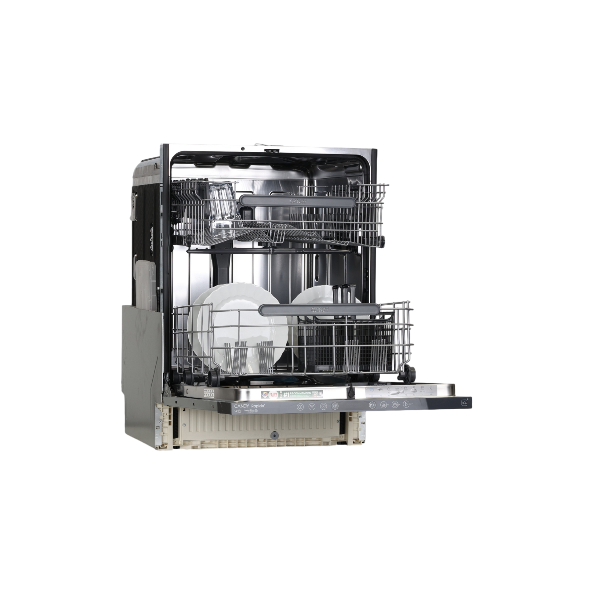 Lave-Vaisselle Encastrable 14 Cvts Reconditionné CANDY CI4C4F0PA : vue de l'intérieur