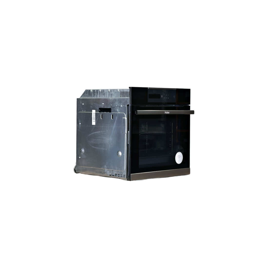 Four Chaleur Tournante 70 L Reconditionné HAIER HWO60SM5B9BH : vue du côté droit