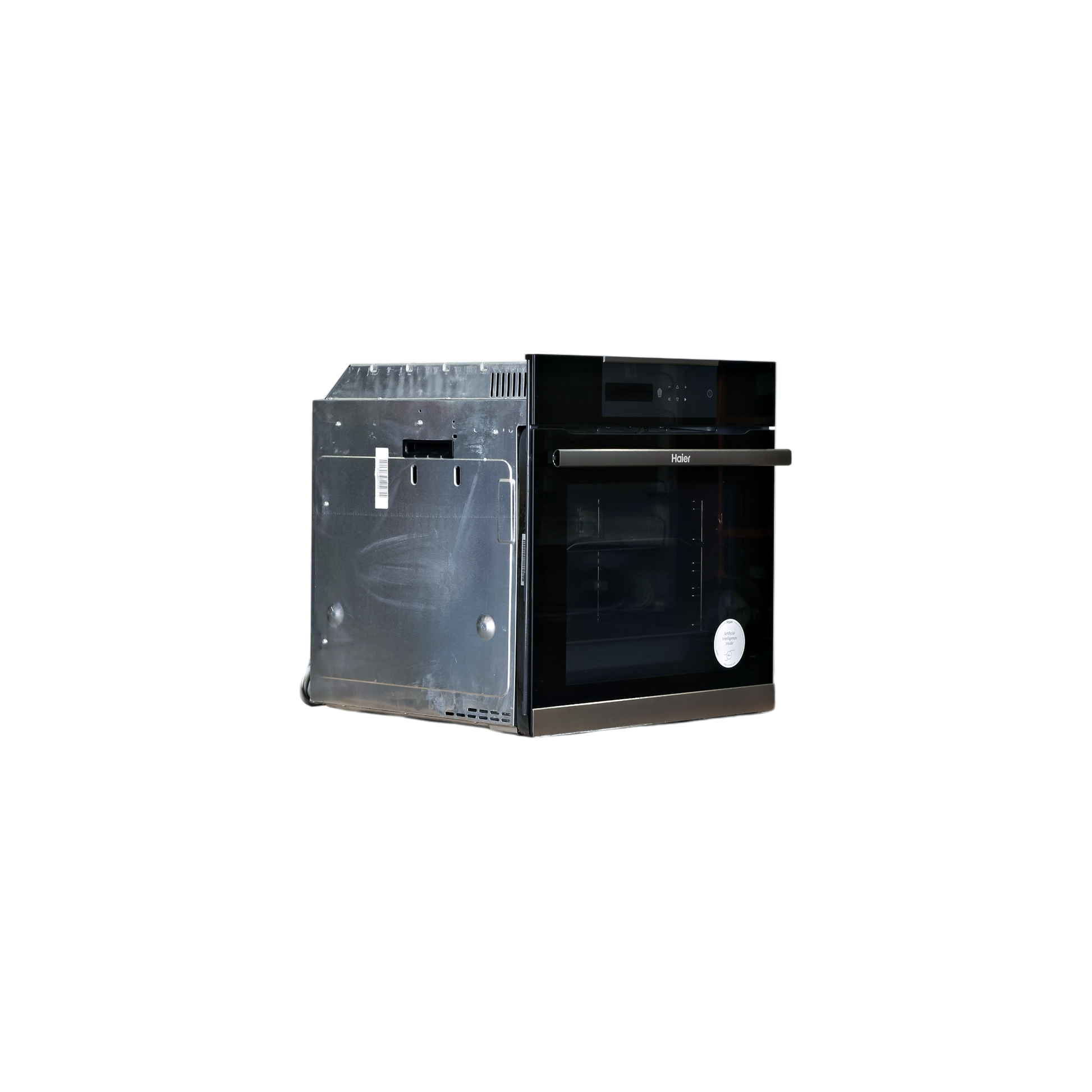 Four Chaleur Tournante 70 L Reconditionné HAIER HWO60SM5B9BH : vue du côté droit