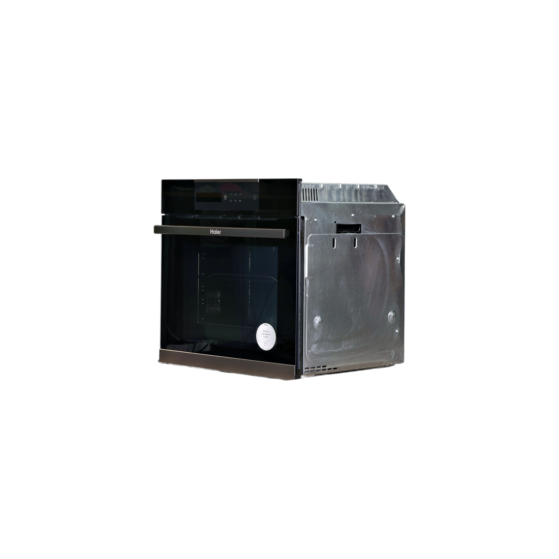Four Chaleur Tournante 70 L Reconditionné HAIER HWO60SM5B9BH : vue du côté gauche