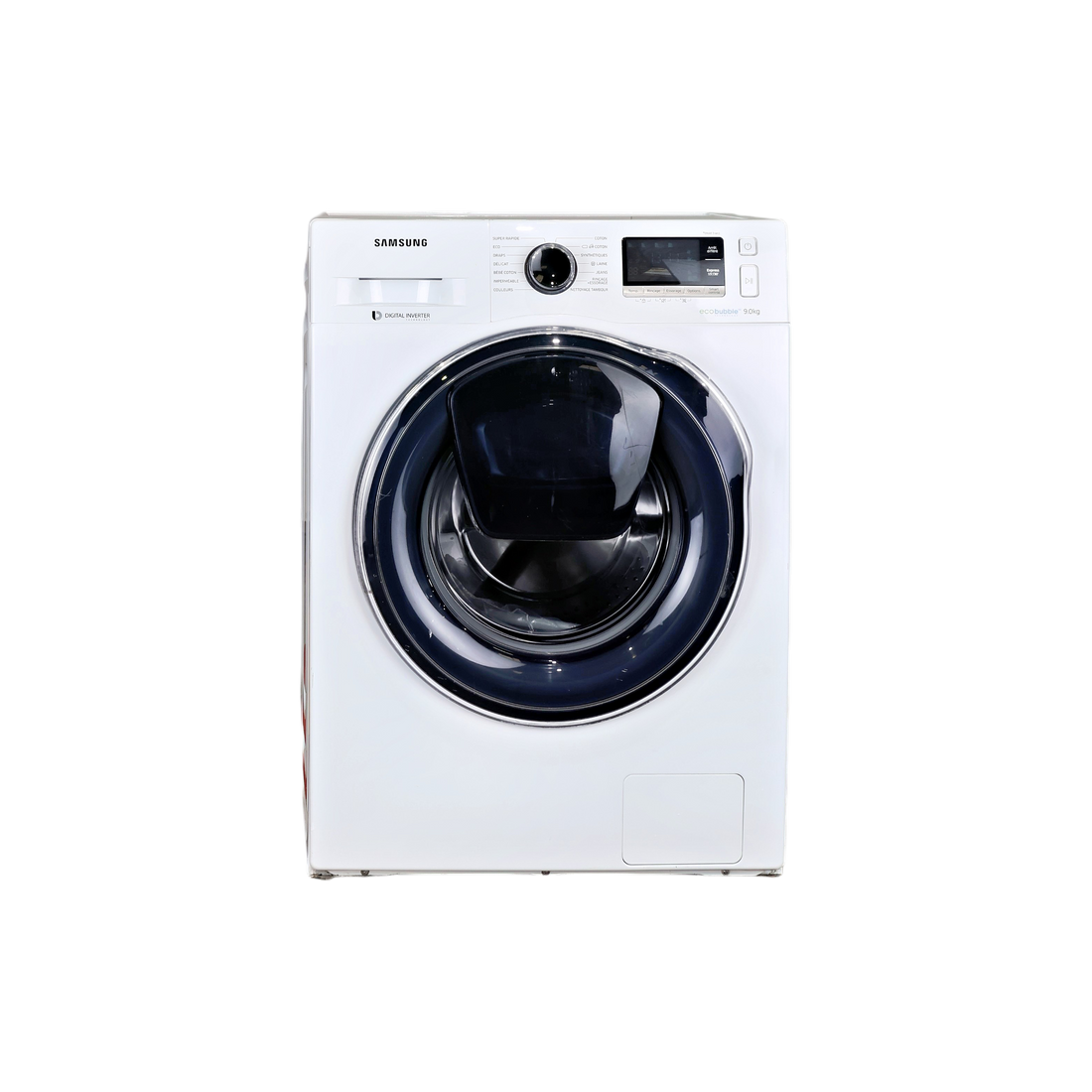 Lave-Linge Hublot 9 kg Reconditionné SAMSUNG WW90K6414QW : vue de face